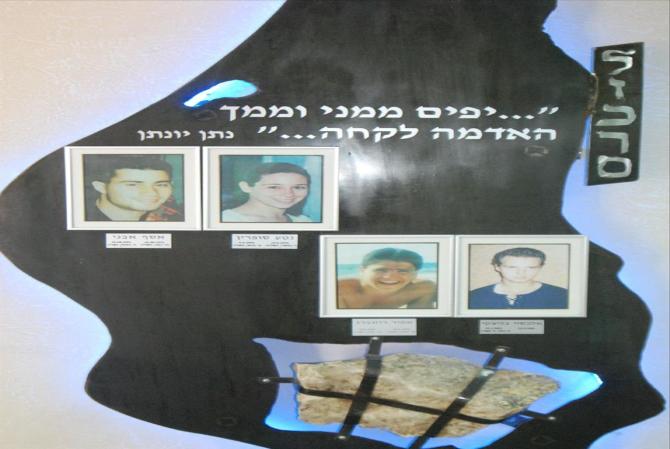 קיר זיכרון לחללי בית ספר דורות - ראשון לציון