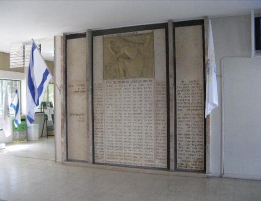 מוזיאון הגימנסיה העברית הרצליה לזכר בוגריה ומוריה אשר נפלו במערכות ישראל - תל אביב-יפו