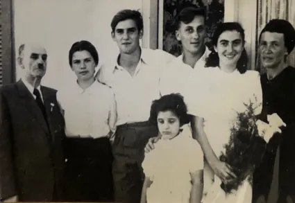 החתונה של הני אחותו עם בן בראון
